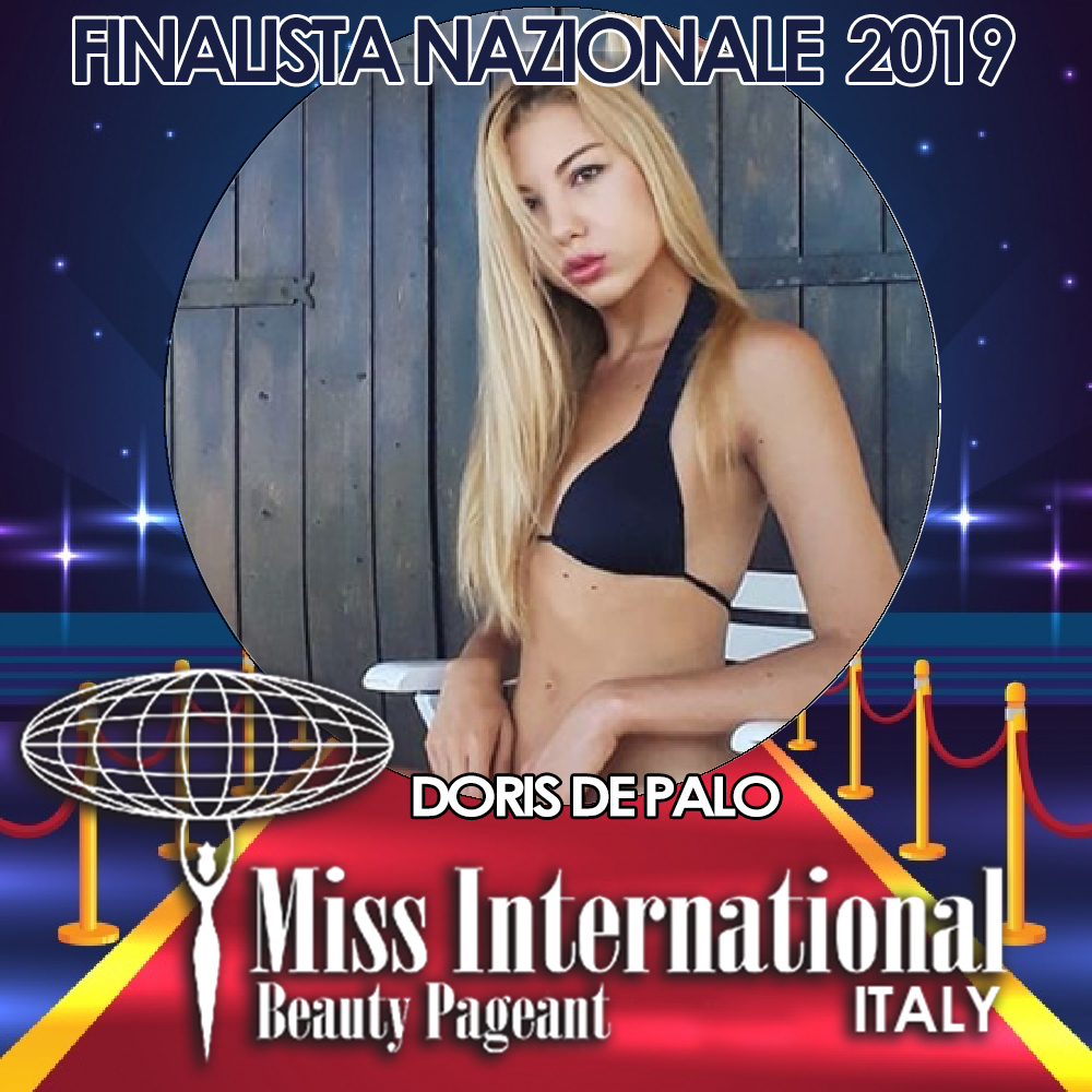 candidatas a miss international italy 2019. final: 9 june. - Página 3 Doris
