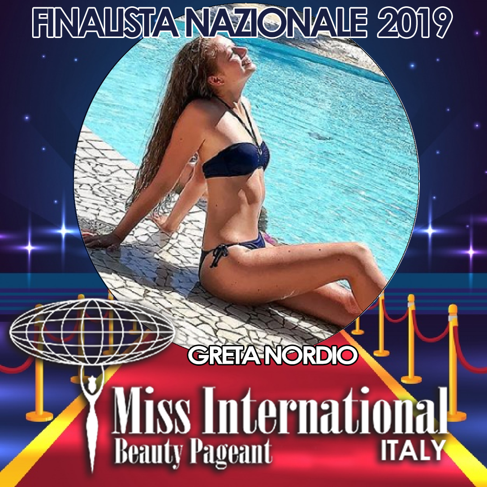 candidatas a miss international italy 2019. final: 9 june. - Página 2 Greta-nordio